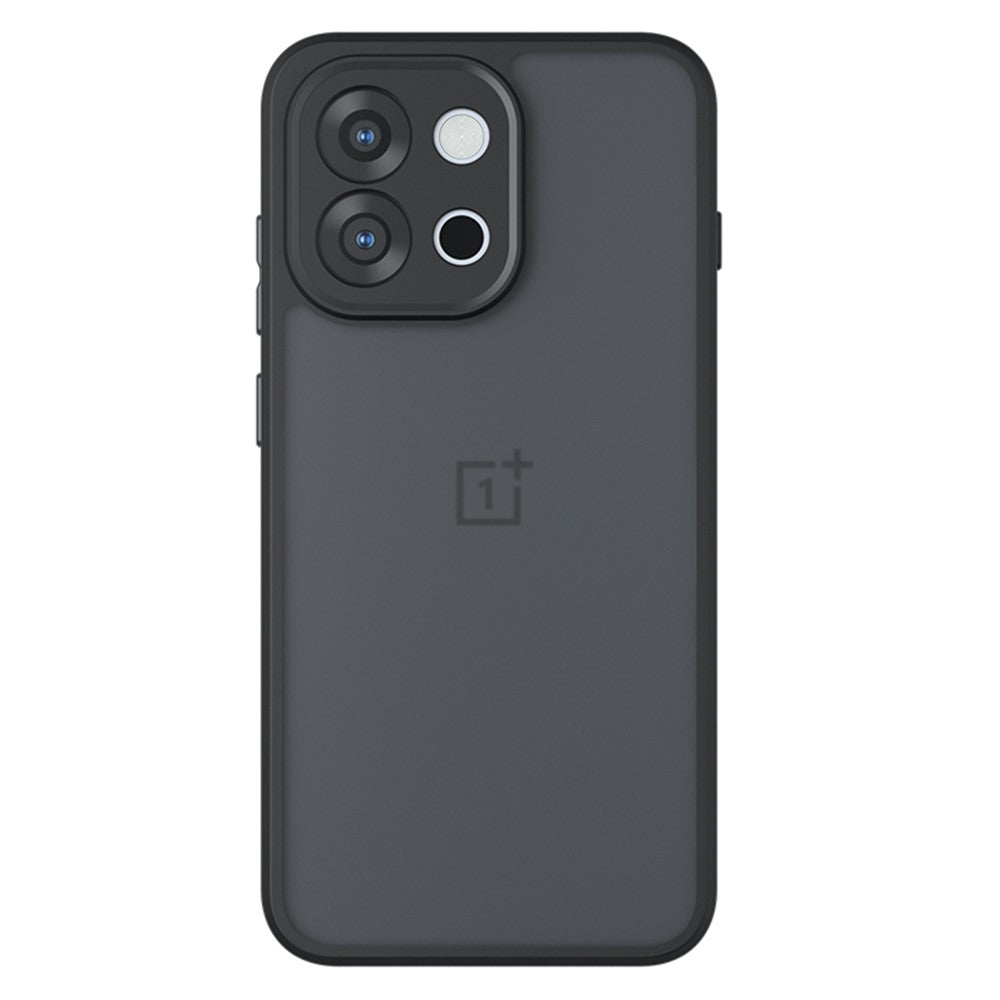 OnePlus OnePlus 13T 5G Skal Skin-Touch TPU + PC Matt mobilskal, Transparent Svart