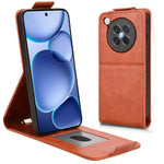 For Oppo Find X8s 5G Stand Case Magnetic Clasp Vertical Flip Leather Phone Cover with Card Holder