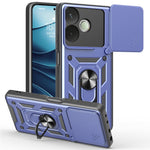 PC + TPU Case For Oppo A5 Pro 4G (Global) / 5G (Global) / A5 Energy 5G (China) Kickstand Phone Cover with Slide Camera Lid