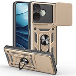 PC + TPU Case For Oppo A5 Pro 4G (Global) / 5G (Global) / A5 Energy 5G (China) Kickstand Phone Cover with Slide Camera Lid