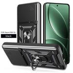 For Xiaomi Redmi K80 5G  /  Poco F7 Pro 5G Case with Slide Camera Lid PC + TPU Kickstand Phone Cover