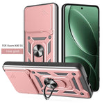 For Xiaomi Redmi K80 5G  /  Poco F7 Pro 5G Case with Slide Camera Lid PC + TPU Kickstand Phone Cover