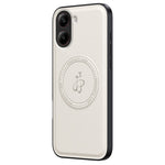 Magnetic Case for Xiaomi Redmi Turbo 4 5G / Poco X7 Pro 5G PU + TPU + PC Phone Back Cover Drop Resistant