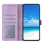 Wallet Case for iPhone SE (2022) / (2020) / 8 / 7 / 6 / 6s Rose Pattern Imprinted Leather Flip Stand Phone Cover