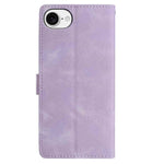 For iPhone 17th / 16th Wallet Case Rose Pattern Imprinted Leather Flip Stand Phone Cover