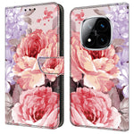 For Xiaomi Redmi Note 14 Pro 5G / Poco X7 5G Leather Case Pattern Printing Wallet Stand Anti Drop Phone Cover