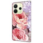 For Xiaomi Redmi Note 14 4G (164.84mm) Leather Case Pattern Printing Wallet Stand Anti Drop Phone Cover