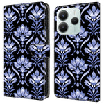 For Xiaomi Redmi Note 14 5G Leather Case Pattern Printing Wallet Stand Anti Drop Phone Cover
