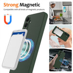 Samsung Galaxy A25 5G (Global) (161 mm) magnetisk stødsikkert cover i flydende silikone