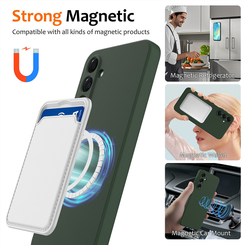 Samsung Galaxy A25 5G (Global) (161 mm) magnetisk stødsikkert cover i flydende silikone