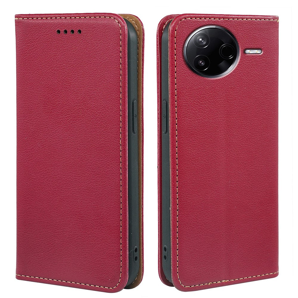 For Xiaomi Poco F7 Pro 5G / Redmi K80 5G Case Wallet RFID Blocking Leather Phone Cover Strong Magnetic Closure