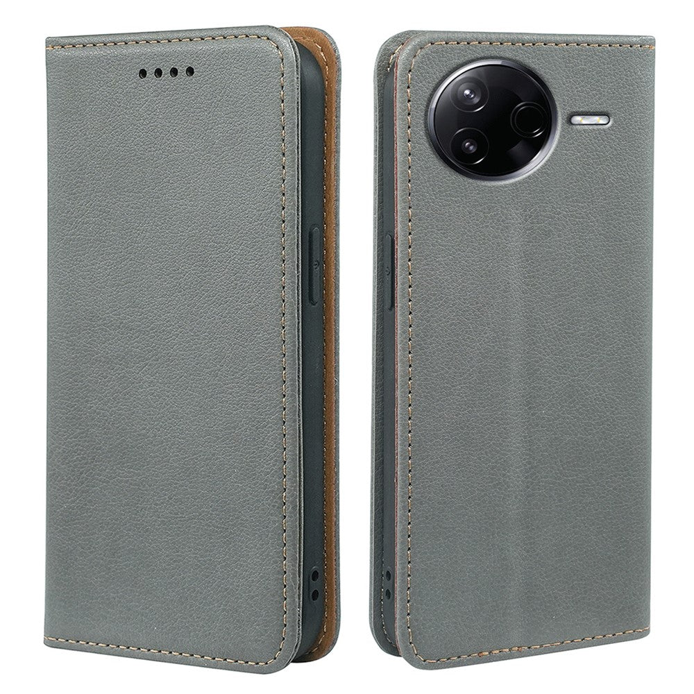 For Xiaomi Poco F7 Pro 5G / Redmi K80 5G Case Wallet RFID Blocking Leather Phone Cover Strong Magnetic Closure
