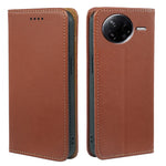 For Xiaomi Poco F7 Pro 5G / Redmi K80 5G Case Wallet RFID Blocking Leather Phone Cover Strong Magnetic Closure