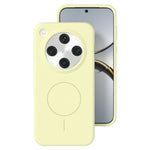 For Oppo Find X8 Pro 5G Liquid Silicone Magnetic Case Skin-Touch Phone Cover