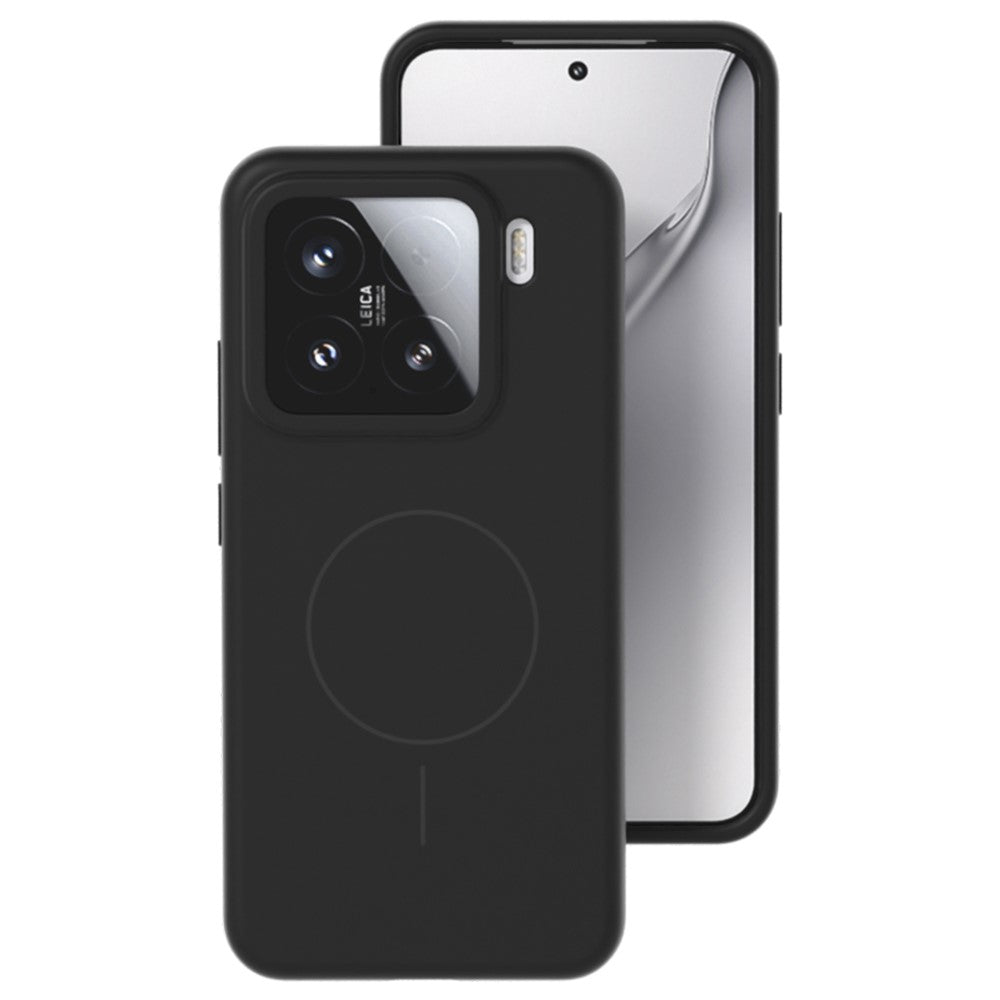Xiaomi 15 Pro flytande silikon magnetiskt skal med beröringsskydd