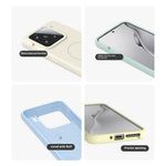 For Xiaomi 14 Liquid Silicone Magnetic Case Skin-Touch Phone Cover