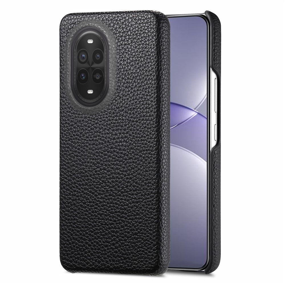 For Huawei nova 13 Pro 5G Case Litchi Texture Leather Coated PC Mobile Back Cover