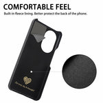 For Huawei nova 13 Pro 5G Case Litchi Texture Leather Coated PC Mobile Back Cover