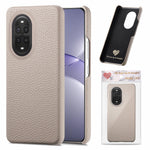 For Huawei nova 13 Pro 5G Case Litchi Texture Leather Coated PC Mobile Back Cover
