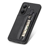 For Xiaomi Poco X7 Pro 5G / Xiaomi Redmi Turbo 4 5G Case Leather+PC+TPU Zipper Wallet Phone Cover