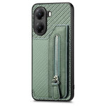 For Xiaomi Poco X7 Pro 5G / Xiaomi Redmi Turbo 4 5G Case Leather+PC+TPU Zipper Wallet Phone Cover