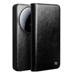 QIALINO-pungeetui i ægte læder til Xiaomi 15 Ultra