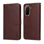 ENKAY HAT PRINCE För Xiaomi Redmi A5 NFC (EU) (173,45 mm) PU-läder plånboksfodral med stativ och härdat glas