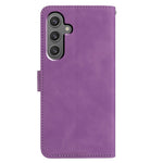 Til Samsung Galaxy A15 5G Cover Sommerfugl Blomst Præget PU Læder Pung Stativ Telefoncover