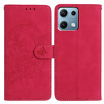 For Xiaomi Redmi Note 14S 4G Case Butterfly Flower Imprinted PU Leather Wallet Stand Phone Cover