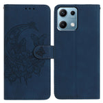 For Xiaomi Redmi Note 14S 4G Case Butterfly Flower Imprinted PU Leather Wallet Stand Phone Cover