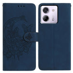 For Xiaomi Poco M7 Pro 5G Case Butterfly Flower Imprinted PU Leather Wallet Stand Phone Cover