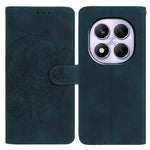 Xiaomi Redmi Note 14 Pro 4G-skal med fjärilsblomma, PU-läder, plånboksfodral, stativ