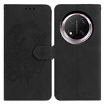 PU Leather Case For Honor Magic7 Lite 5G  /  X9c 5G  /  X60 Pro 5G Butterfly Flower Imprinted Wallet Stand Phone Cover