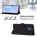 For Oppo K13 5G Case Solid Color Wallet Leather Phone Cover with Strap