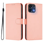 For Oppo K13 5G Case Solid Color Wallet Leather Phone Cover with Strap