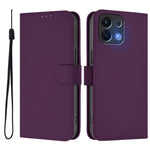 For Oppo K13 5G Case Solid Color Wallet Leather Phone Cover with Strap