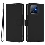 For Honor X60 GT 5G Case Solid Color Wallet Leather Phone Cover with Strap