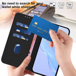For Honor X60 GT 5G Case Solid Color Wallet Leather Phone Cover with Strap