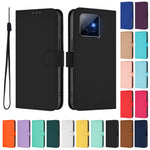For Honor X60 GT 5G Case Solid Color Wallet Leather Phone Cover with Strap