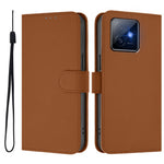 For Honor X60 GT 5G Case Solid Color Wallet Leather Phone Cover with Strap