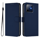 For Honor X60 GT 5G Case Solid Color Wallet Leather Phone Cover with Strap