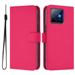 For Honor X60 GT 5G Case Solid Color Wallet Leather Phone Cover with Strap