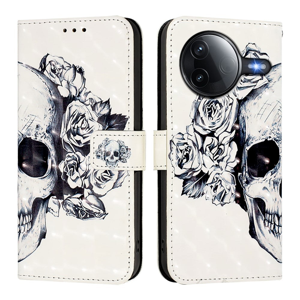 For Xiaomi Poco F7 Ultra 5G / Xiaomi Redmi K80 5G / Xiaomi Redmi K80 Pro 5G / Xiaomi Poco F7 Pro 5G Leather Case Pattern Printing Wallet Stand Mobile Cover with Strap