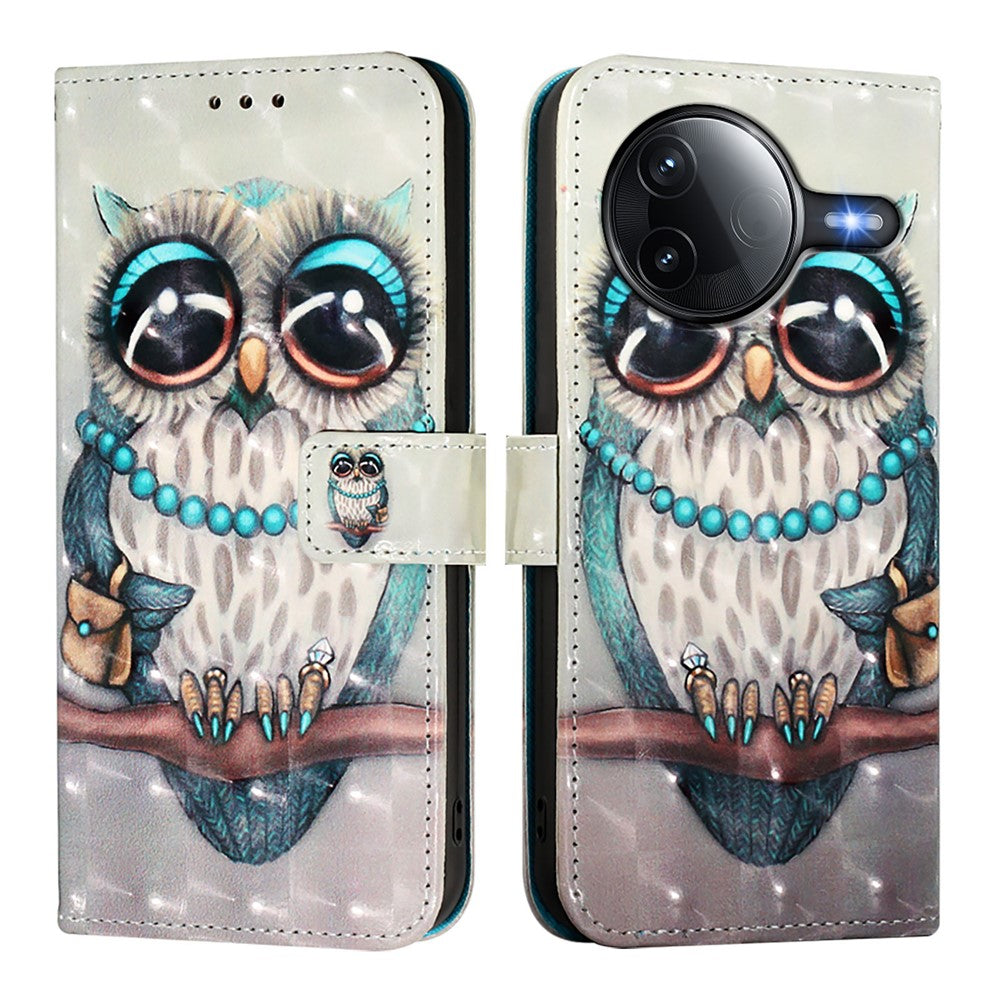 For Xiaomi Poco F7 Ultra 5G / Xiaomi Redmi K80 5G / Xiaomi Redmi K80 Pro 5G / Xiaomi Poco F7 Pro 5G Leather Case Pattern Printing Wallet Stand Mobile Cover with Strap