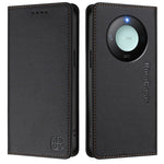 For Honor X60 5G / Honor X9c Smart 5G Leather Case RINACASIS RC01 Phone Cover with RFID Blocking Wallet Stand