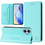 For Samsung Galaxy A25e Leather Case RINACASIS RC01 Phone Cover with RFID Blocking Wallet Stand