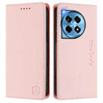 For OnePlus 12 5G Leather Case RINACASIS RC01 Phone Cover with RFID Blocking Wallet Stand