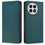 For OnePlus 13 Leather Case RINACASIS RC01 Phone Cover with RFID Blocking Wallet Stand