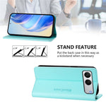 Läderfodral till OnePlus Nord 4, RINACASIS RC01, mobilfodral med RFID-blockerande plånboksställ