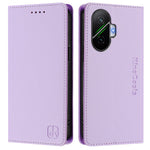 For Xiaomi PPoco F7 5G / Redmi Turbo 4 Pro 5G Leather Case RINACASIS RC01 Phone Cover with RFID Blocking Wallet Stand